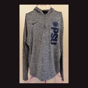Nike Penn State Grey Quarter Zip